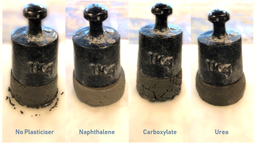 Astronaut urine for building a Moon base