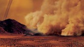 Dust storms on Titan spotted by Cassini for the first time